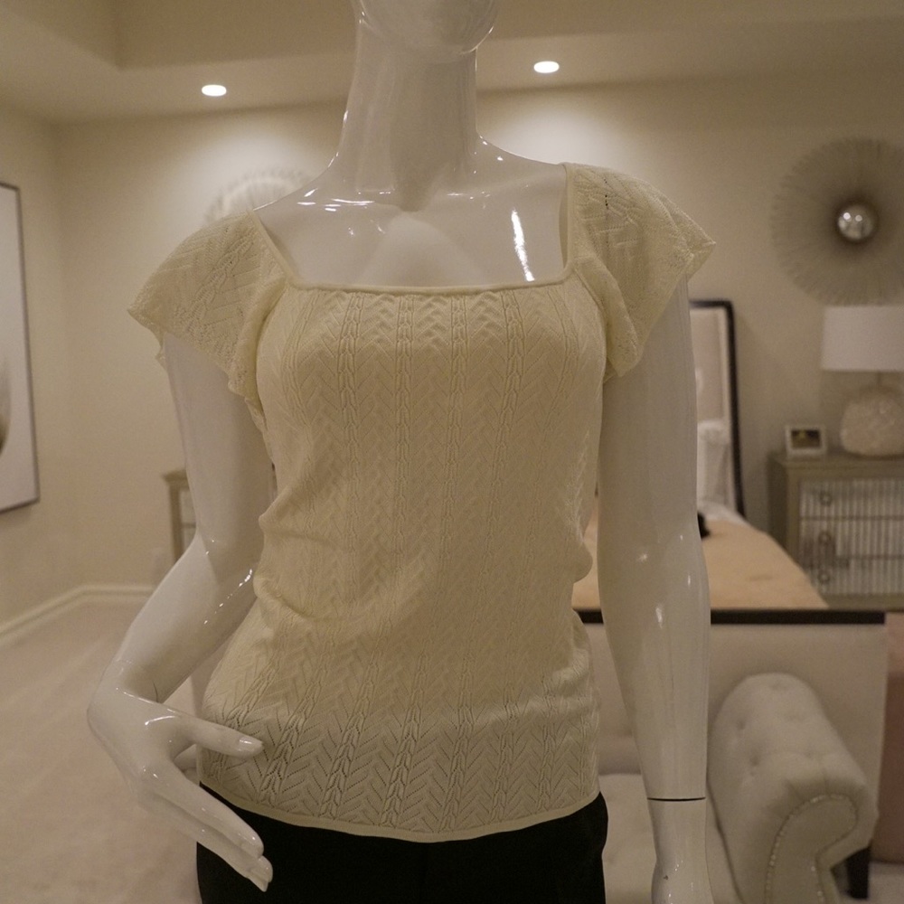 Ralph Lauren cream top